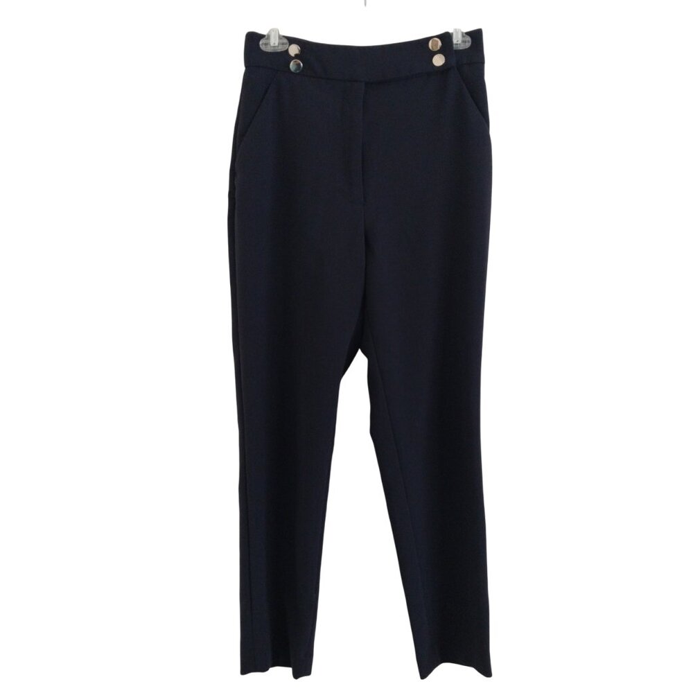 H&M Cigarette Style Sailor Trousers With Vintage Vibe Womens Size 4 Gently Used